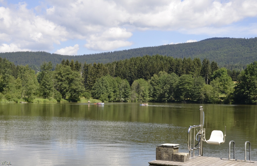 bedienbarer Lift ins Wasser und zurück...